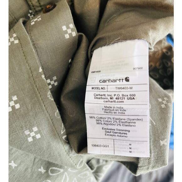 Carhartt Rugged Flex Relaxed-Fit Lightweight Shirt - Picture 7 of 8